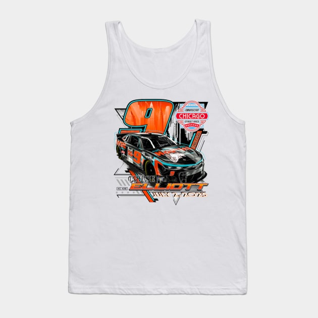 Chase Elliott Grant Park 220 Tank Top by art.Hamdan